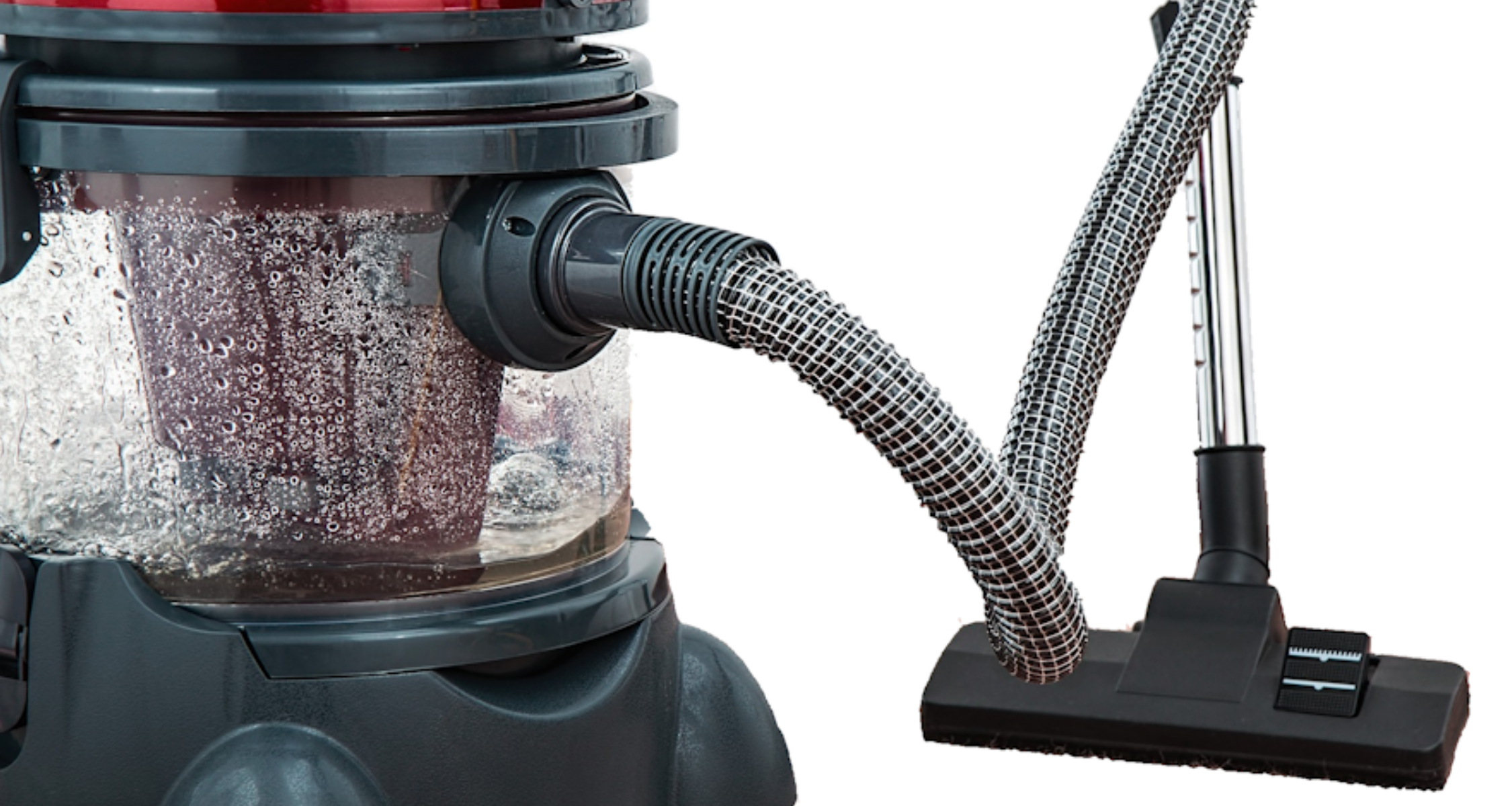 Vaccum cleaner with hose and attachment